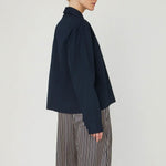 STELLA NOVA Embellished Moon Shirt  in Navy