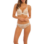 WACOAL Embrace Lace Plunge Bra in Nude