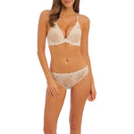 WACOAL Embrace Lace Plunge Bra in Nude