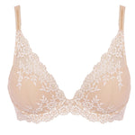 WACOAL Embrace Lace Plunge Bra in Nude