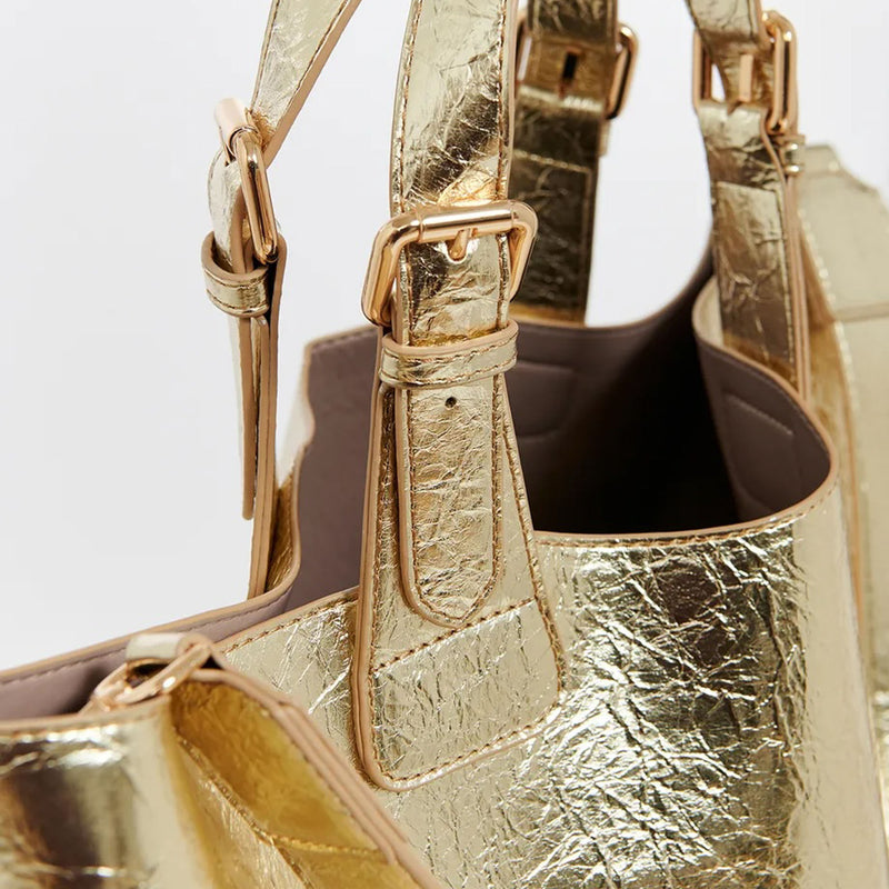 Fanny Handbag in Gold