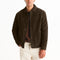 WAX LONDON Fen Suede Jacket in Brown