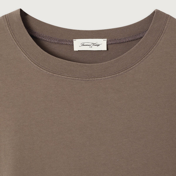 AMERICAN VINTAGE Fizvalley T Shirt in Vintage Ash