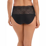FANTASIE Lace Ease Invisible Stretch Full Brief in Black