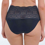 FANTASIE Lace Ease Invisible Stretch Full Brief in Navy