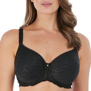 Ana Moulded Full Cup Bra in Black