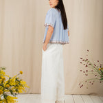 BONTE Flora Top in Blue