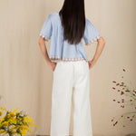 BONTE Flora Top in Blue