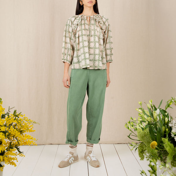 BONTE Florette Top in Clover