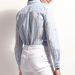 FOIL All Class Cotton Shirt in Bluebelle Drops