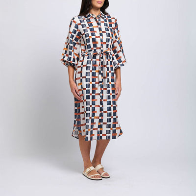 FOIL Sweeping Beauty Dress in Off Grid