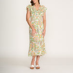 FOIL Best Odds Tutti Fruitti Cotton Dress in Multi