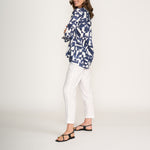 FOIL Artists Choice Best Angle Linen Shirt in Blue