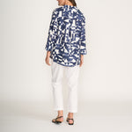 FOIL Artists Choice Best Angle Linen Shirt in Blue