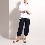 FOIL Artists Choice Linen Shirt in White