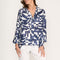 FOIL Artists Choice Best Angle Linen Shirt in Blue