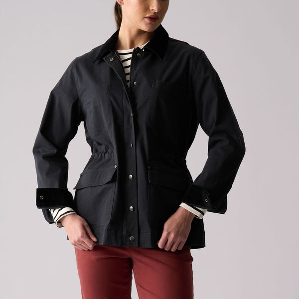 Hidden Treasures 4 Pocket Jacket in Deep Indigo