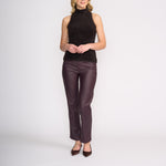 Fluffy Sleeveless Knitted Top in Ristretto