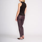 Fluffy Sleeveless Knitted Top in Ristretto