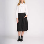 Maximum Volume Skirt with Pockets in Black