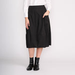 Maximum Volume Skirt with Pockets in Black