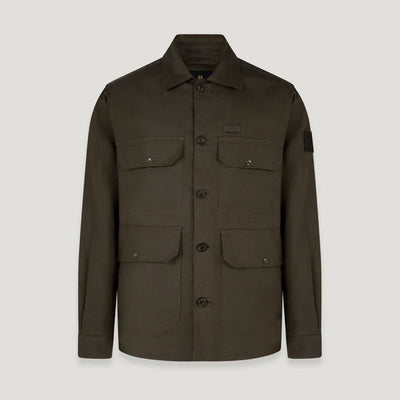 BELSTAFF Forge Overshirt in Army Olive