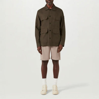 BELSTAFF Forge Overshirt in Army Olive