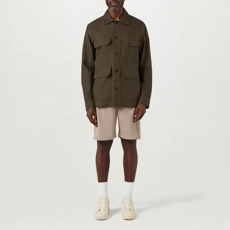 BELSTAFF Forge Overshirt in Army Olive