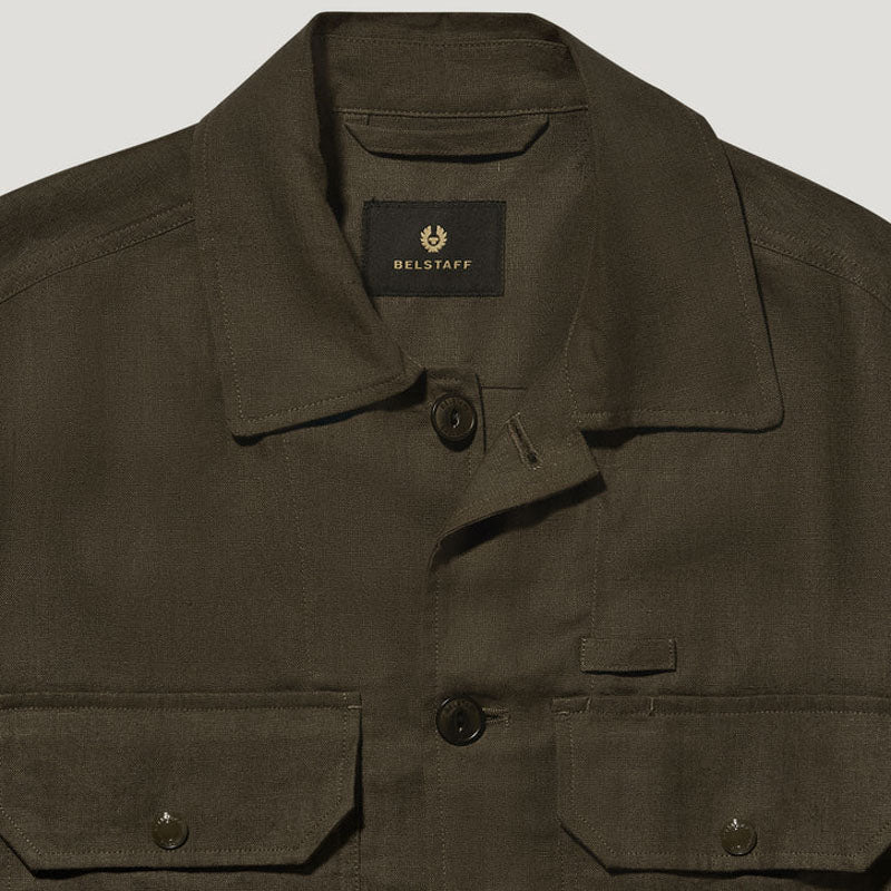 BELSTAFF Forge Overshirt in Army Olive