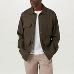 BELSTAFF Forge Overshirt in Army Olive