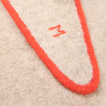 MOISMONT Elly No218 Contrast Trim Scarf in Cord Clown