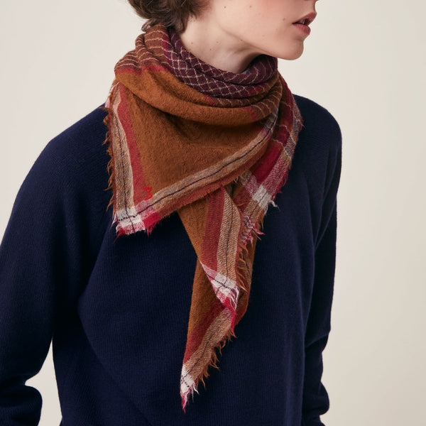 MOISMONT Chai No752 Scarf in Taffeta
