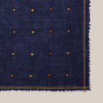 MOISMONT Chelsea No815 Square Scarf  in Magic Blue