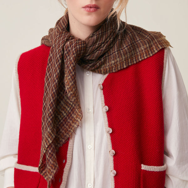 MOISMONT Corneille No852 Scarf  in Mask