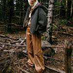 TINSELS Friends Polaire Detachable Hood Jacket in Anthracite