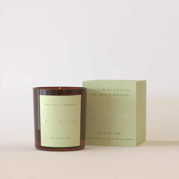 FYG Lime, Basil & Mandarin Candle