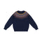 QUINTON & CHADWICK Fairisle Jumper  in Cosmos