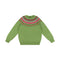 QUINTON & CHADWICK Fairisle Jumper  in Foliage