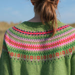 QUINTON & CHADWICK Fairisle Jumper  in Foliage