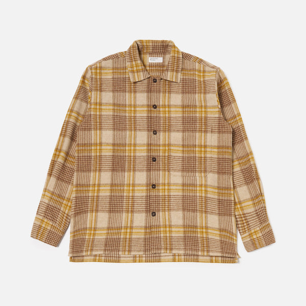 UNIVERSAL WORKS Fatigue Shirt in Gold