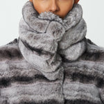 STELLA NOVA Faux Fur Jacket in Brown