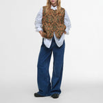 BARBOUR Barbour X Farm Rio Fernanda Liner in Pineapple/Green Heart Print