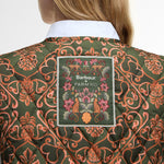 BARBOUR Barbour X Farm Rio Fernanda Liner in Pineapple/Green Heart Print