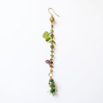 PHILIPPA KUNISCH Fish Bait Earrings in Green