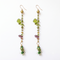 PHILIPPA KUNISCH Fish Bait Earrings in Green