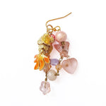 PHILIPPA KUNISCH Fish Bait Earrings in Orange