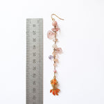 PHILIPPA KUNISCH Fish Bait Earrings in Orange
