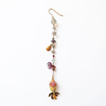 PHILIPPA KUNISCH Fish Bait Earrings in Purple
