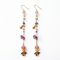 PHILIPPA KUNISCH Fish Bait Earrings in Purple