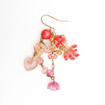 PHILIPPA KUNISCH Fish Bait Earrings in Red